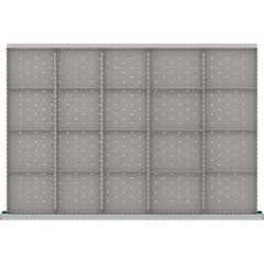 LISTA - 20-Compartment Drawer Divider Layout for 3.15" High Drawers - Benchmark Tooling