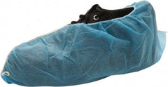 PRO-SAFE - Size L, Polypropylene, Standard Shoe Cover - Blue, Non-Chemical Resistant & Water Resistant - Benchmark Tooling