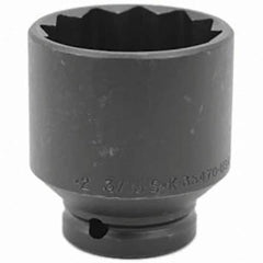 SK - Impact Socket - 3/4"DR 12PT 2-3/16" THIN WALL IMPACT SOCKET - Benchmark Tooling