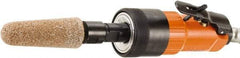 Dotco - 6mm Collet, Straight Handle, Air Straight Die Grinder - 25,000 RPM, Front Exhaust, 38 CFM, 0.9 hp, 90 psi, 6.3mm Inlet - Benchmark Tooling