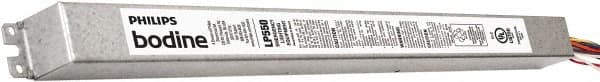 PHILIPS bodine - 1 Lamp, 120-277 Volt, T5, T5HO, T8, 4 Pin Long Compact Fluorescent Emergency Ballast - 0 to 39, 40 to 79 Watt, 390 to 700 Lumens, 90 min Run Time, 2 Inch Long x 18-1/2 Inch Wide x 1-1/4 Inch High - Benchmark Tooling