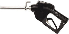 PRO-LUBE - Nozzle Repair Part - Contains Nozzle with Hook, Automatic Fuel Control Nozzle, Straight Spout, 3/4\x94 NPT (F) Inlet, For Use with Gasoline, Diesel - Benchmark Tooling