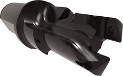 Allied Machine and Engineering - 29 to 32mm Diam, Straight Shank, 31.75mm Body Shank Diam, Combo Chamfer and Countersink Drill - TCMT 16T304 Insert, 132.95mm OAL - Benchmark Tooling