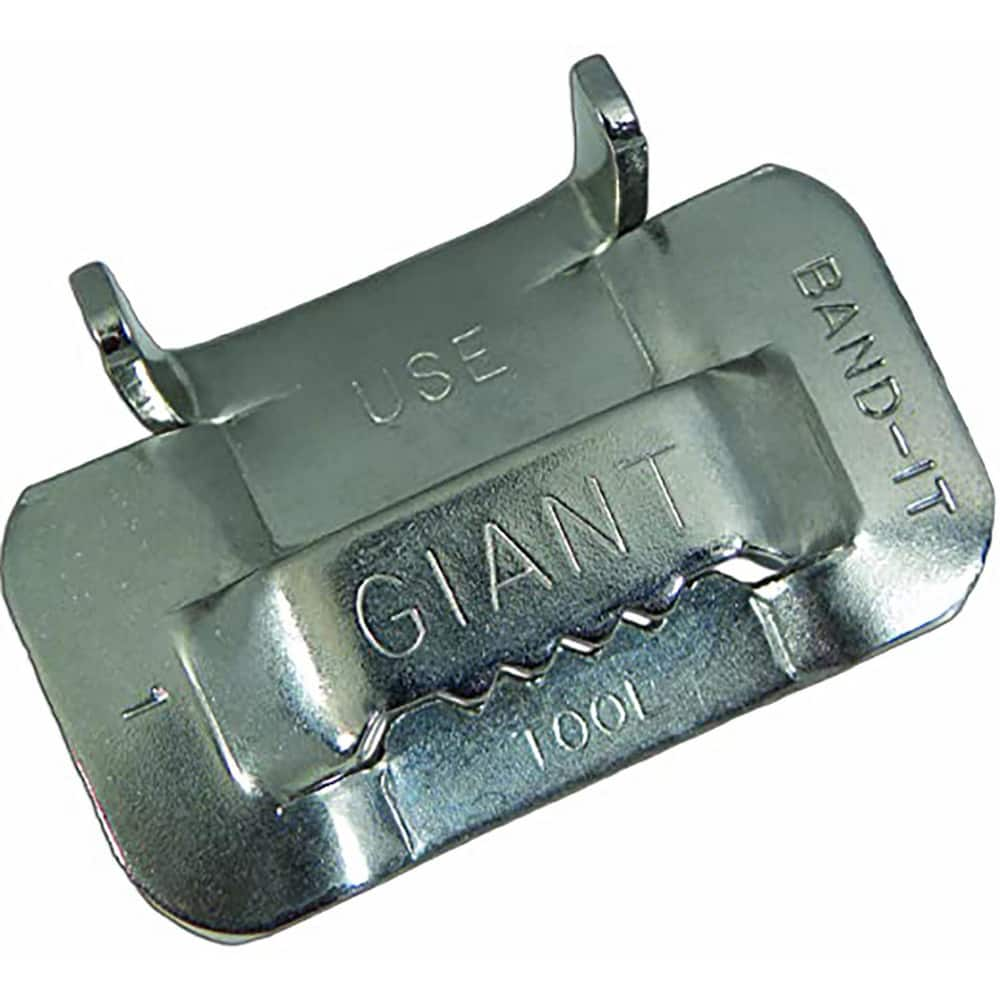 Band Clamps & Buckles; Material: Stainless Steel; Width (Inch): 1