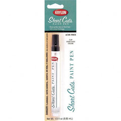 Krylon - 0.33 oz Black Gloss Finish Paint Pen - Pen, Direct to Metal, 565 gL VOC Compliance - Benchmark Tooling