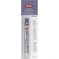 Krylon - 0.33 oz Silver Metallic Finish Paint Pen - Leafing, Direct to Metal, 875 gL VOC Compliance - Benchmark Tooling