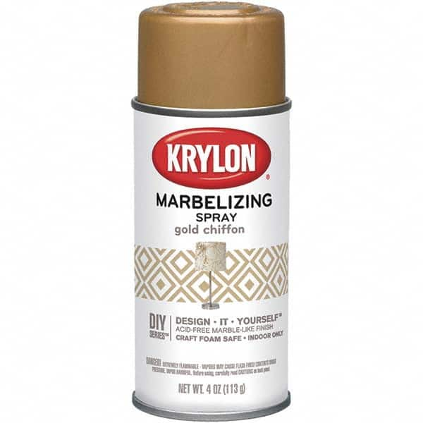 Krylon - Gold Chiffon, Textured, Craft Paint Spray Paint - 4 oz Container - Benchmark Tooling