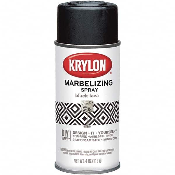 Krylon - Black Lava, Gloss, Craft Paint Spray Paint - 4 oz Container - Benchmark Tooling