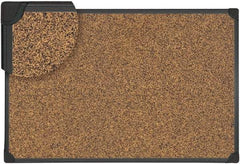 UNIVERSAL - 24" Wide x 18" High Cork Bulletin Bar - Natural (Color) - Benchmark Tooling