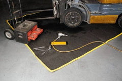 Eagle - 12' Long x 3' Wide x 1/4" High, Spill Containment Sorbent - Compatible with Leak Protection Items - Benchmark Tooling