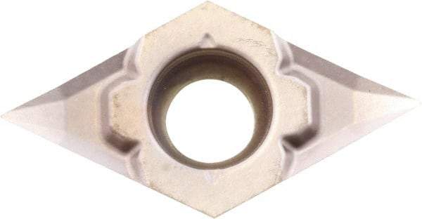 Kyocera - DCGT21.50.2 CK Grade PR930 Carbide Turning Insert - TiCN Finish, 55° Diamond, 1/4" Inscr Circle, 3/32" Thick, 0.004" Corner Radius - Benchmark Tooling