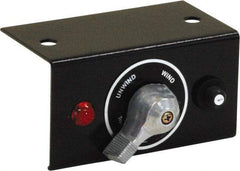 Buyers Products - 3 Position, 50 Amp, Automotive Rotary Switch - On-Off-On Sequence, 1 Switch, Black - Benchmark Tooling