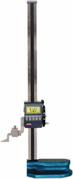 SPI - 24" Electronic Height Gage - 0.0005" Resolution, Accurate to 0.002", LCD Display, USB Data Output - Benchmark Tooling