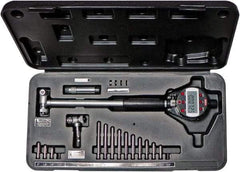 SPI - 1.4 to 6", 6" Deep, Electronic Bore Gage - Up to 0.0005" Accuracy, 0.00005" Resolution, Data Output, Includes Indicator - Benchmark Tooling