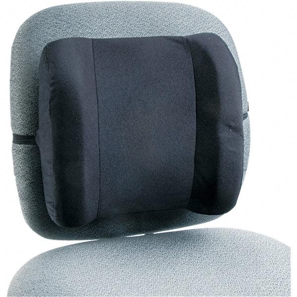 Safco - Black Backrest - For Office Chairs, Car Seat & Home Use - Benchmark Tooling