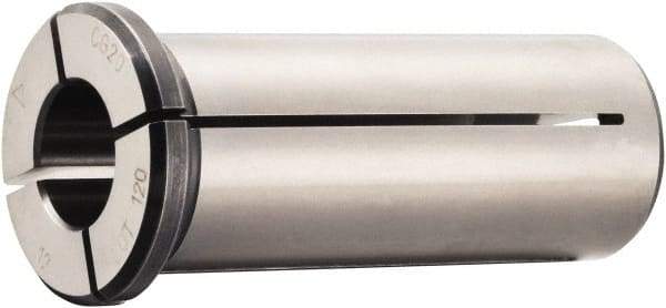 Sandvik Coromant - 5/8" ID x 63/64" OD, 1.1811" Head Diam, Slotted Hydraulic Chuck Sleeve - Steel, 2.2047" Length Under Head, Through Coolant - Exact Industrial Supply