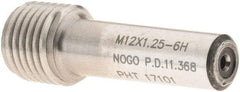 SPI - M12x1.25, Class 6H, Single End Plug Thread No Go Gage - Handle Not Included - Benchmark Tooling