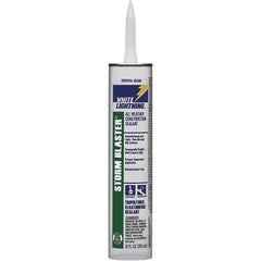 White Lightning - 10 oz Tube Clear Tetrachloroethylene Caulk - -40 to 180°F Operating Temp, 120 min Tack Free Dry Time, 96 hr Full Cure Time - Benchmark Tooling