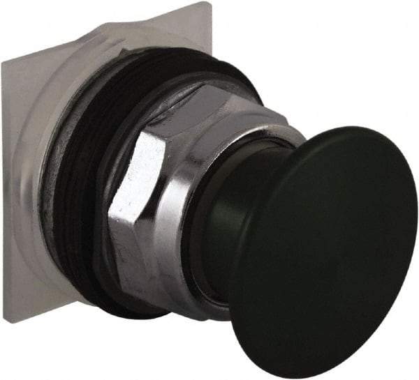 Schneider Electric - 30mm Mount Hole, Extended Mushroom Head, Pushbutton Switch Only - Round, Green Pushbutton, Nonilluminated, Momentary (MO) - Benchmark Tooling