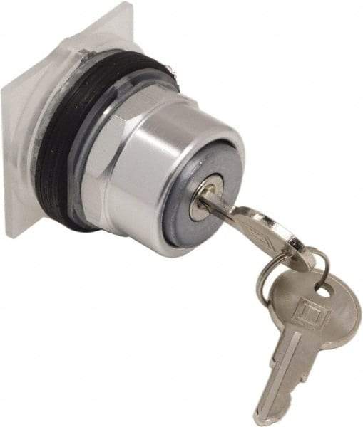 Schneider Electric - 1.18 Inch Mount Hole, Extended Straight, Pushbutton Switch Only - Round, Weatherproof, Dust and Oil Resistant - Benchmark Tooling