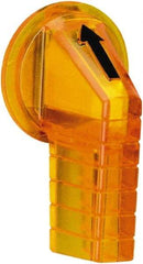 Schneider Electric - 30mm, Amber, Selector Switch Gloved Hand Knob - For Use with 9001K Selector Switches and Harmony 9001K/SK/KX Pushbuttons - Benchmark Tooling