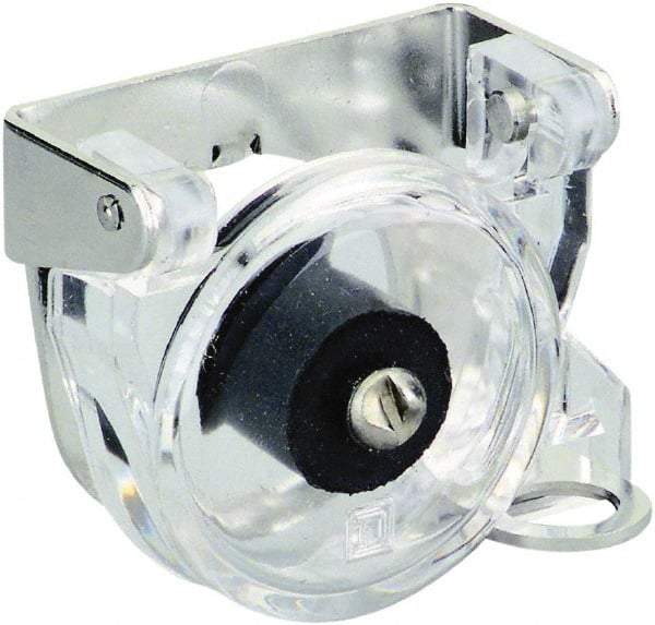 Schneider Electric - Pushbutton Switch Padlock Attachment - Round Button, Nonilluminated - Benchmark Tooling