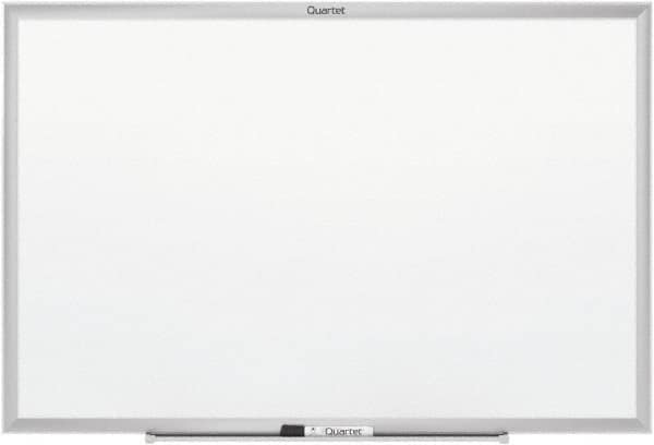 Quartet - 48" High x 96" Wide Magnetic Dry Erase Board - Steel, Includes Z-Bracket - Benchmark Tooling