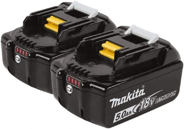 Makita - 18 Volt Lithium-Ion Power Tool Battery - 5 Ahr Capacity, 45 min Charge Time, Series LXT - Benchmark Tooling