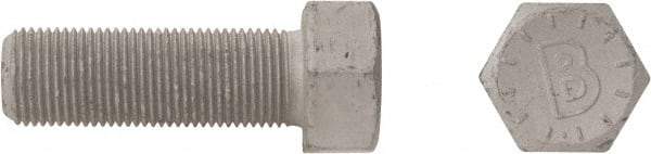 Bowmalloy - 1/2-20, 1-3/4" Long Hex Head Cap Screw - Fully Threaded, Grade 9 Alloy Steel, Bowma-Guard Finish, 3/4" Hex - Benchmark Tooling