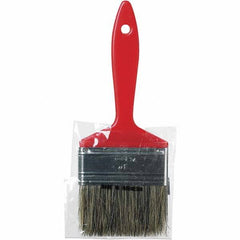 Rubberset - 3" Flat Hog Chip Brush - Wood Beavertail Handle - Benchmark Tooling