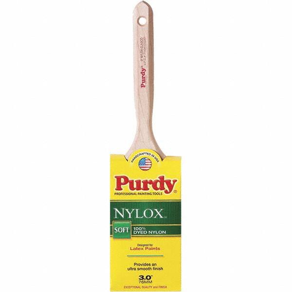 Purdy - 3" Flat Synthetic Trim Brush - Wood Fluted Handle - Benchmark Tooling