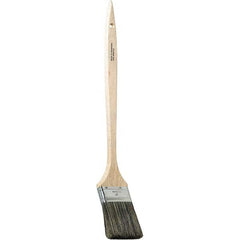 Bestt-Liebco - 16" Angled Hog Bent Radiator Brush - Wood Bent Radiator Handle - Benchmark Tooling