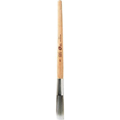 Bestt-Liebco - 1/2" Angled Nylon/Polyester Sash Brush - Wood Sash Handle - Benchmark Tooling