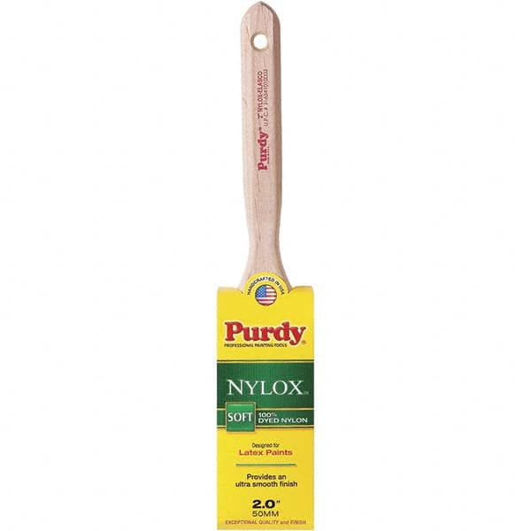 Purdy - 2" Flat Synthetic Trim Brush - Wood Fluted Handle - Benchmark Tooling