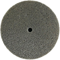 3″ × 1/4″ Non-Woven Unitized Wheel, Series 6, AO - Fine, 1/4″ Arbor Hole - Benchmark Tooling