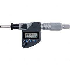 Mitutoyo - Electronic Micrometer Heads Minimum Measurement (Inch): 0 Minimum Measurement (mm): 0.00 - Benchmark Tooling