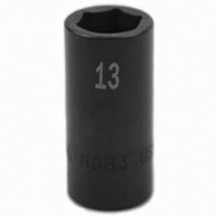 SK - Impact Socket - 3/8"DR 6PT 13MM SEMI-DEEP IMPACT SOCKET - Benchmark Tooling