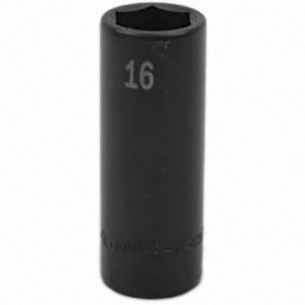SK - Impact Socket - 3/8"DR 16MM DEEP IMPACT SOCKET - Benchmark Tooling