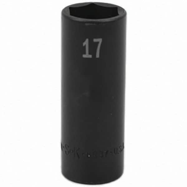 SK - Impact Socket - 3/8"DR 17MM DEEP IMPACT SOCKET - Benchmark Tooling