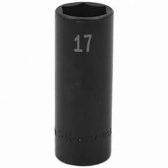 SK - Impact Socket - 3/8"DR 17MM DEEP IMPACT SOCKET - Benchmark Tooling