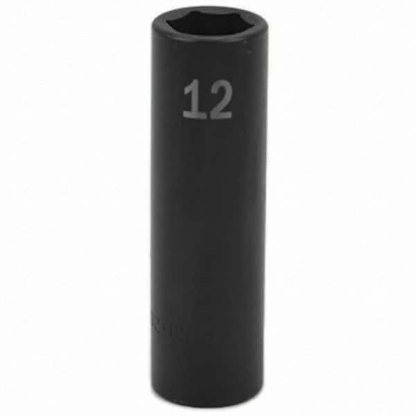 SK - Impact Socket - 3/8"DR 12MM DEEP IMPACT SOCKET - Benchmark Tooling