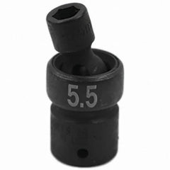 SK - Impact Socket - 1/4"DR 5.5MM SWIVEL IMPACT SOCKET - Benchmark Tooling