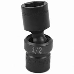 SK - Impact Socket - 1/4"DR 1/2" SWIVEL IMPACT SOCKET - Benchmark Tooling