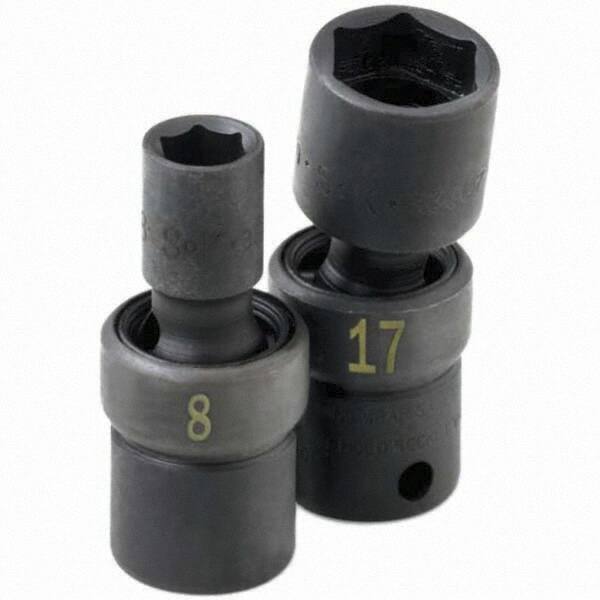 SK - Impact Socket - 1/4"DR 14MM SWIVEL IMPACT SOCKET - Benchmark Tooling