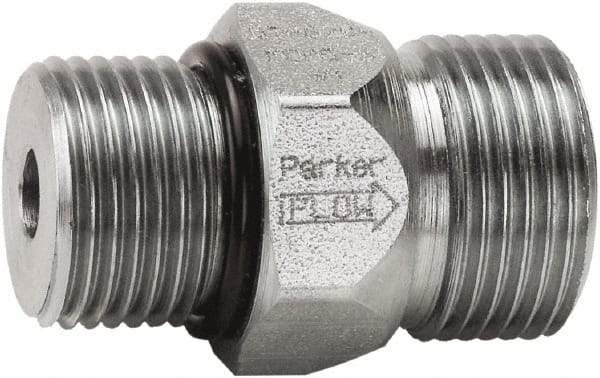 Parker - 15 GPM 7/8-14 Inlet Steel Hydraulic Control Valve - 5,000 psi, 1.06" Wide x 1-3/4" Long - Benchmark Tooling