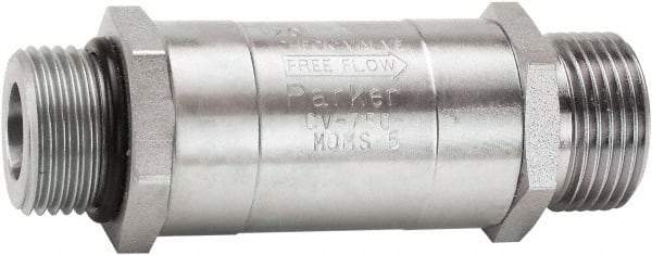 Parker - 13 GPM 9/16-18 Inlet Steel Hydraulic Control Valve - 3,000 psi, 0.81" Wide x 1-3/4" Long - Benchmark Tooling