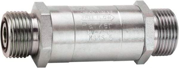 Parker - 100 GPM 1-7/16-12 Inlet Steel Hydraulic Control Valve - 3,000 psi, 1.62" Wide x 3.31" Long - Benchmark Tooling