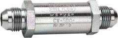 Parker - 13 GPM 9/16-18 Inlet Steel Hydraulic Control Valve - 3,000 psi, 0.81" Wide x 1-3/4" Long - Benchmark Tooling