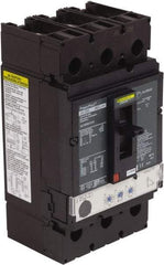 Square D - 250 Amp, 600 VAC, 3 Pole, Panel Mount Molded Case Circuit Breaker - Electronic Trip, Multiple Breaking Capacity Ratings, 3/0 AWG - Benchmark Tooling