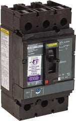 Square D - 200 Amp, 600 VAC, 3 Pole, Panel Mount Molded Case Circuit Breaker - Thermal Magnetic Trip, Multiple Breaking Capacity Ratings, 87.4mm Deep x 191mm High x 104.7mm Wide - Benchmark Tooling